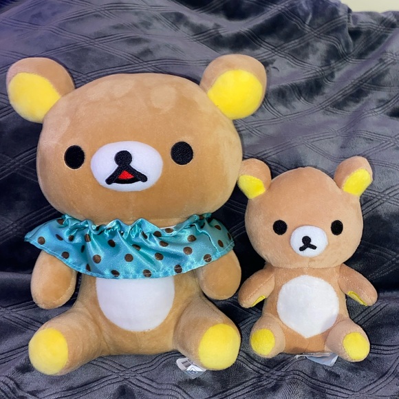 Rilakumma stuffed animal with mini matching one - Picture 6 of 7